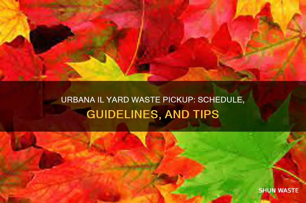 does urbana il do yard waste pickup