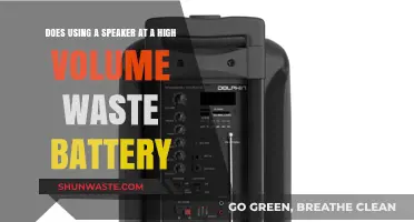 High Volume Speaker Use: Battery Drain or Efficient Power Consumption?