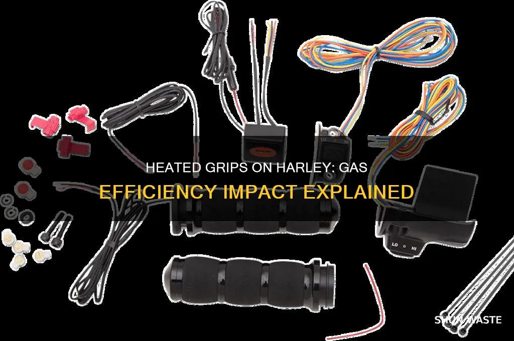 does using heated grips on a harley waste gas