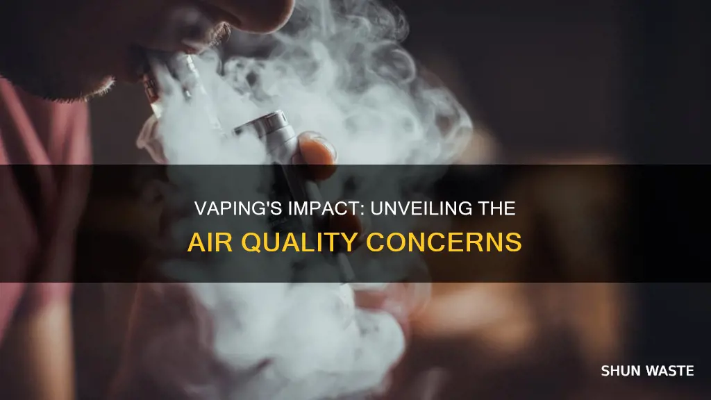 does vaping cause air pollution