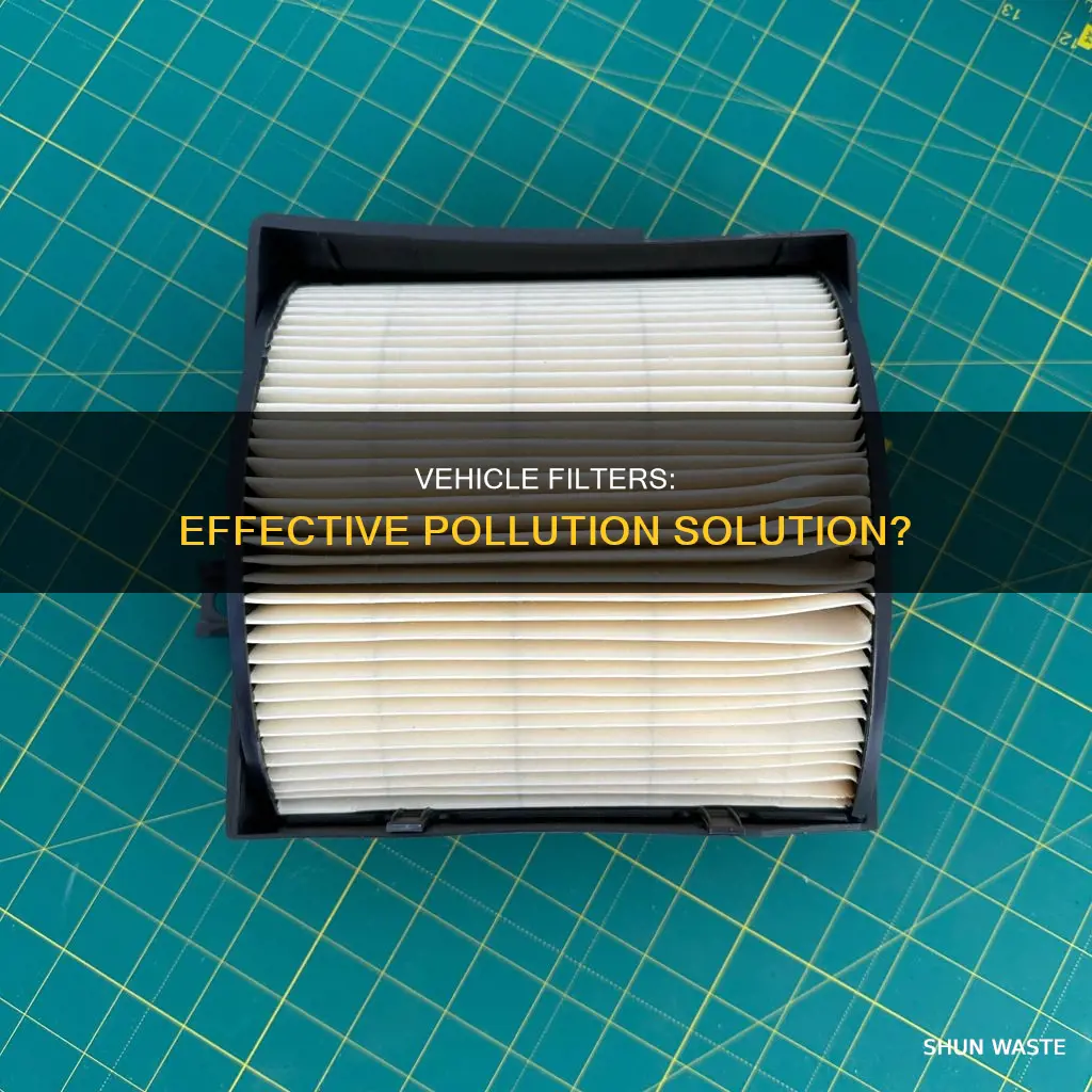 does vehicle filter get rid of pollution
