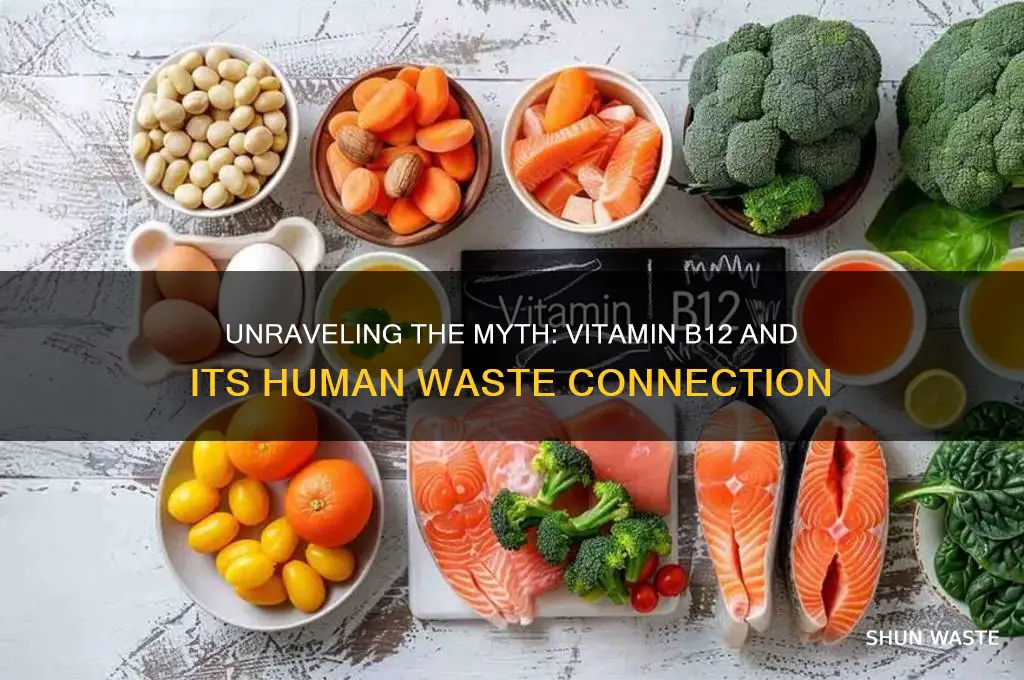 does vitamin b12 come from human waste