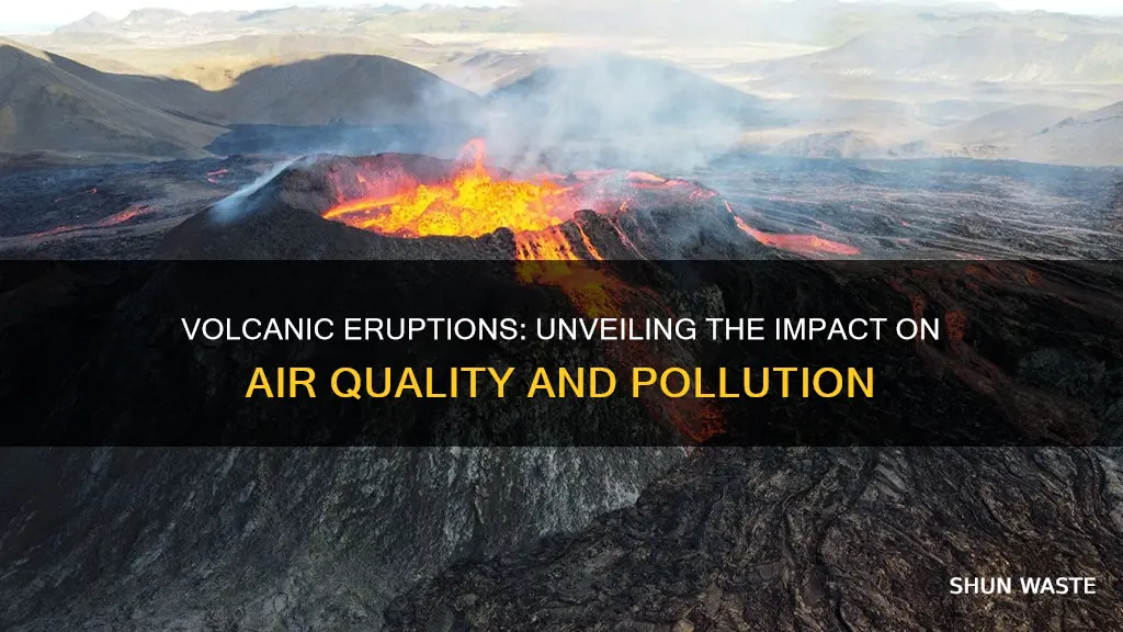 does volcanoes cause air pollution