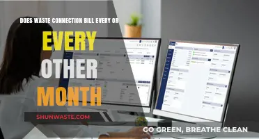 Waste Connection Billing Frequency: Monthly or Every Other Month?