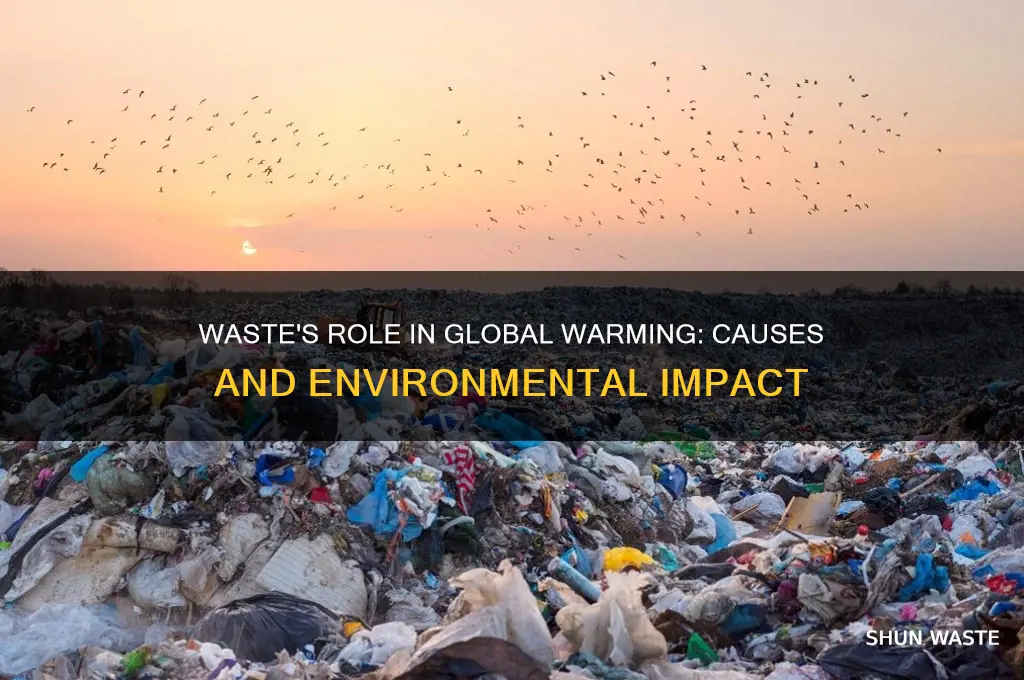 does waste have a cause in gloal warming