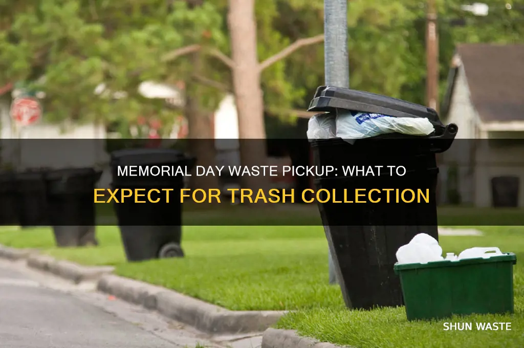 does waste managemeny pick up on memorial day