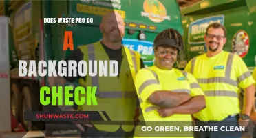 Does Waste Pro Conduct Background Checks? Hiring Process Explained