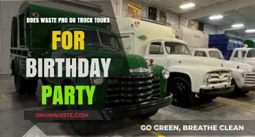 Waste Pro Truck Tours: A Unique Birthday Party Experience?