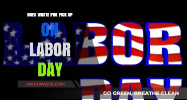 Labor Day Waste Pro Pickup Schedule: What You Need to Know
