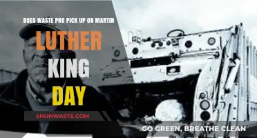 Waste Pro Collection Schedule: Martin Luther King Jr. Day Service Update