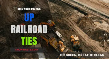 Does Waste Pro Collect Railroad Ties? A Comprehensive Guide