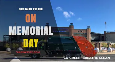 Waste Pro Memorial Day Operations: What You Need to Know