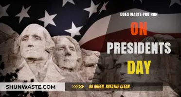 Does Waste Pro Operate on Presidents Day? Holiday Trash Collection Guide