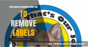 Waste Retriever Label Removal: Necessary Step or Optional Task?