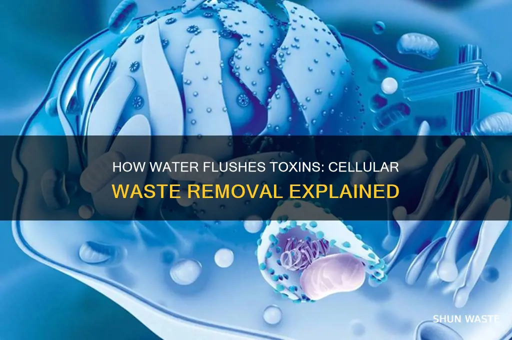 does water remove waste from the cells