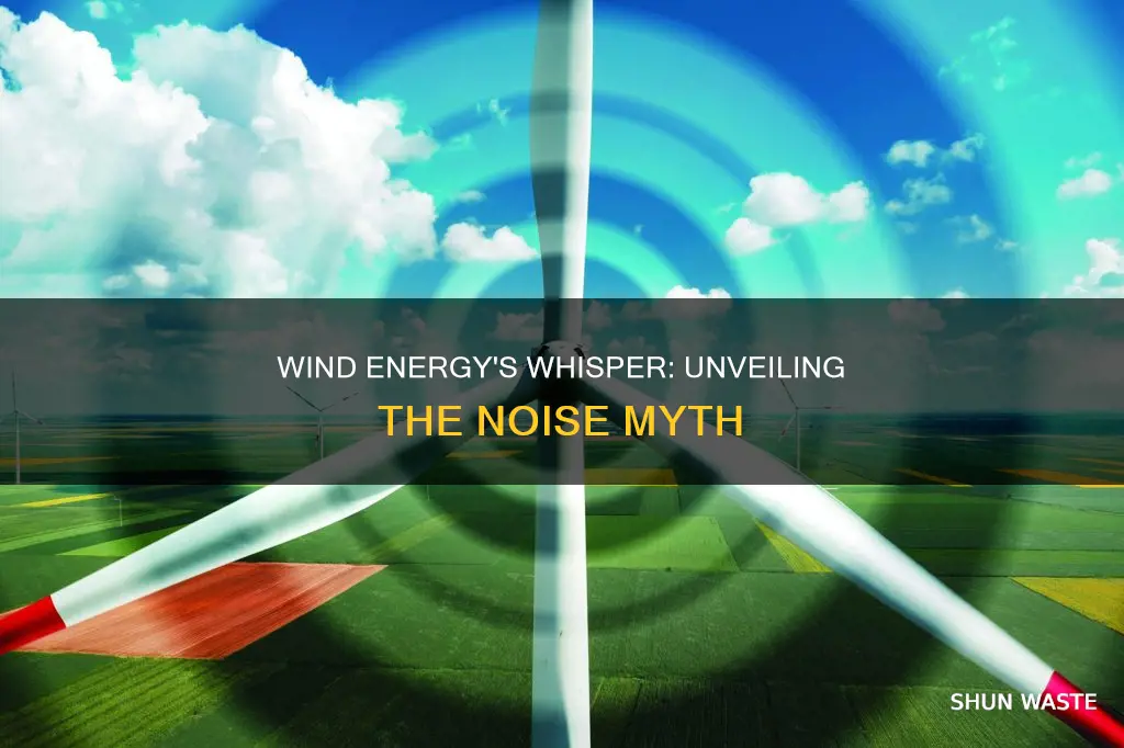 does wind energy cause noise pollution