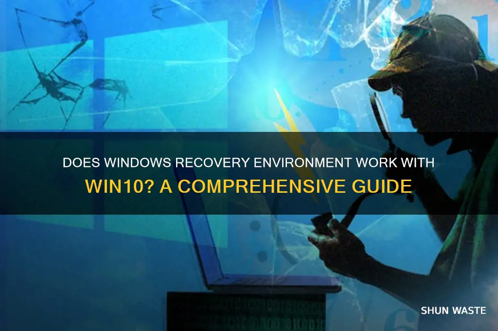 does windows recovery environment work with win10