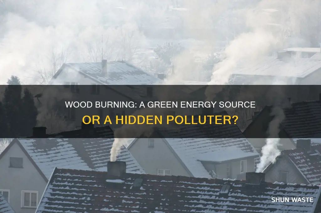 does wood burning cause pollution