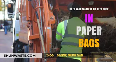 DC Yard Waste Disposal: Paper Bags Required or Optional?