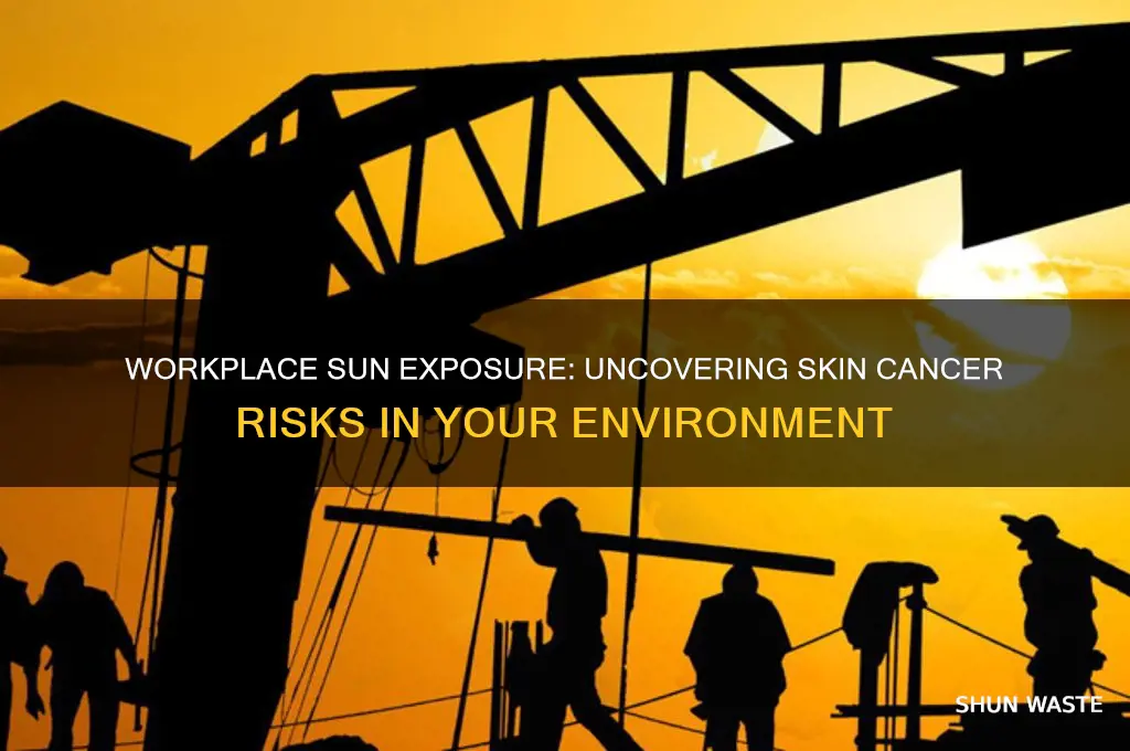 does your work environment have an effect on skin cancer