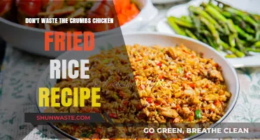 Savory Chicken Fried Rice: A Crumb-Free Delight