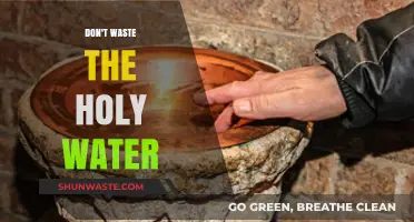 Sacred Drops: The Art of Conserving Holy Water