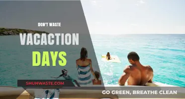 Maximize Your Time Off: Don't Let Vacation Days Go to Waste