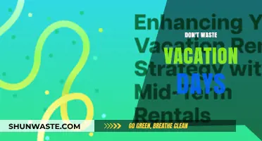Maximize Your Time Off: Don't Let Vacation Days Go to Waste