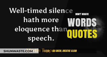 Concise Eloquence: Timeless Quotes on the Power of Few Words
