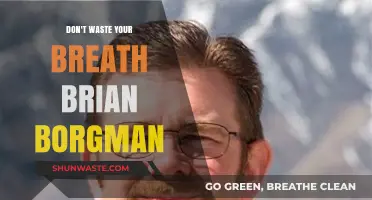 Unveiling the Mystery: Don't Waste Your Breath, Brian Borgman