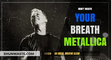 Echoes of Rebellion: Metallica's Timeless Anthem 'Don't Waste Your Breath