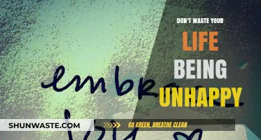 Embrace Joy: Don't Let Unhappiness Define Your Life's Journey