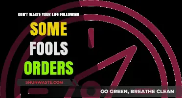 Chart Your Own Course: Rejecting Foolish Orders to Live Authentically