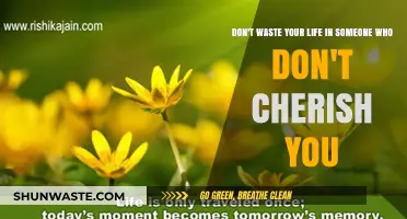 Don't Waste Your Life on Someone Who Doesn't Cherish You