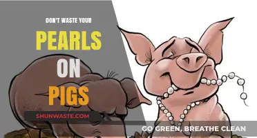 Valuing Your Worth: Why Pearls and Pigs Don't Mix