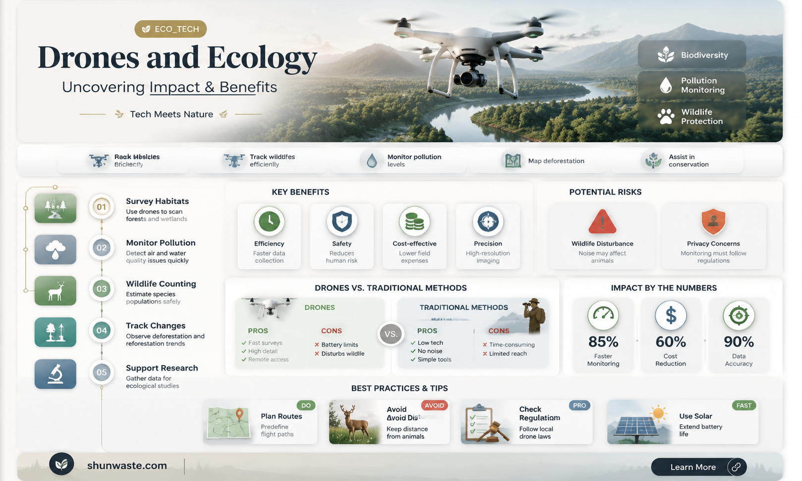 are drones good for the environment