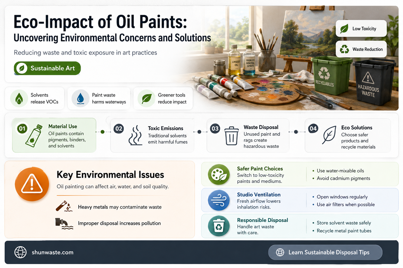 are oil paints bad for the environment