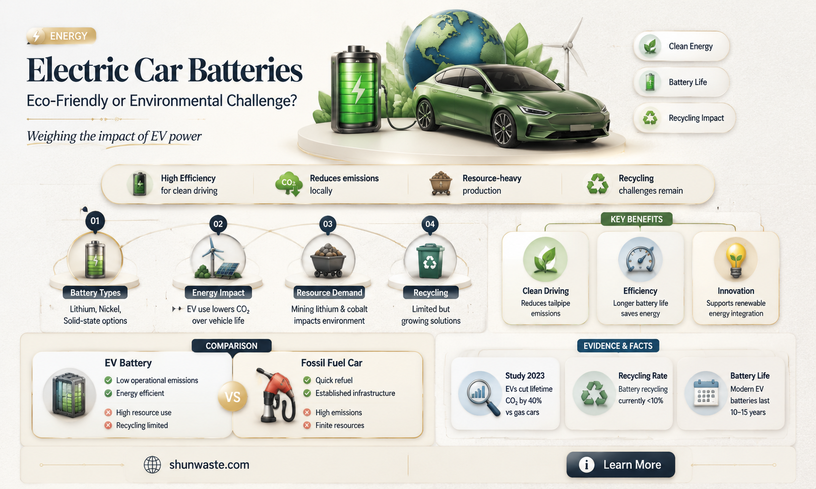 are electric car batteries good for the environment