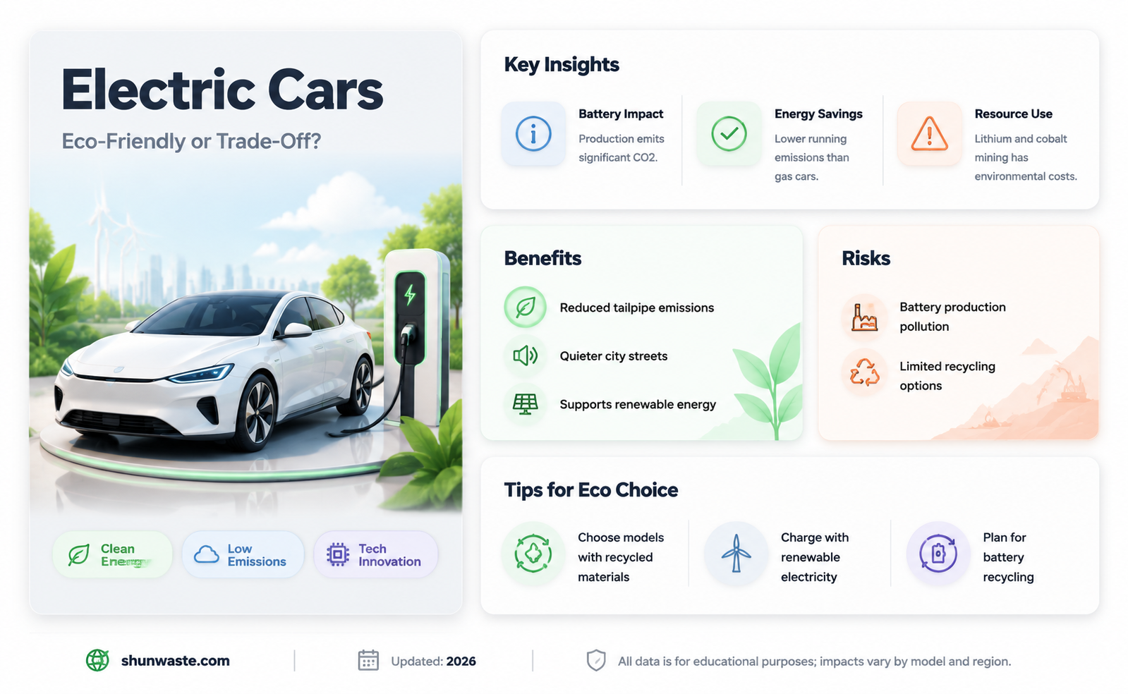 are electric cars good for the environment pros and cons