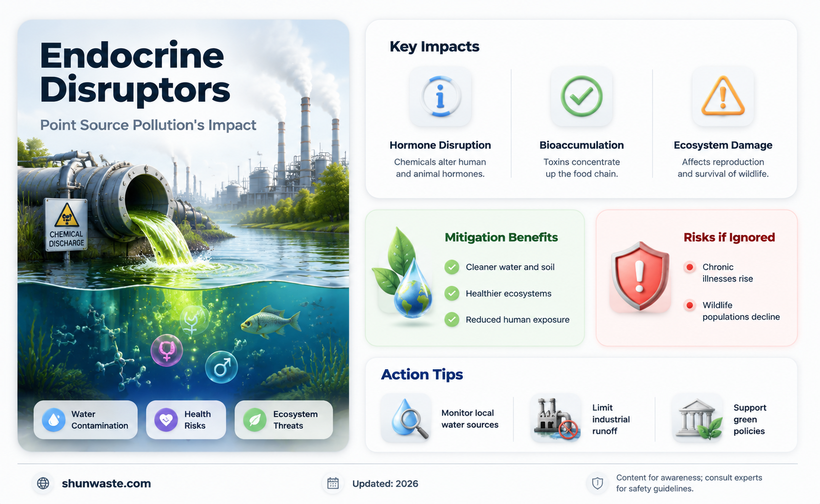 are endocrine disruptors point source pollution