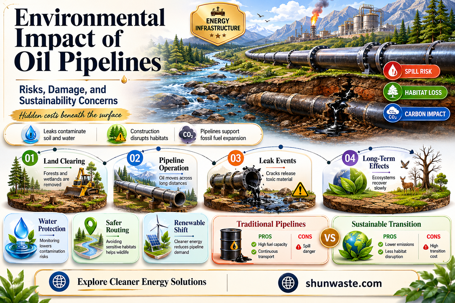 are oil pipelines bad for the environment