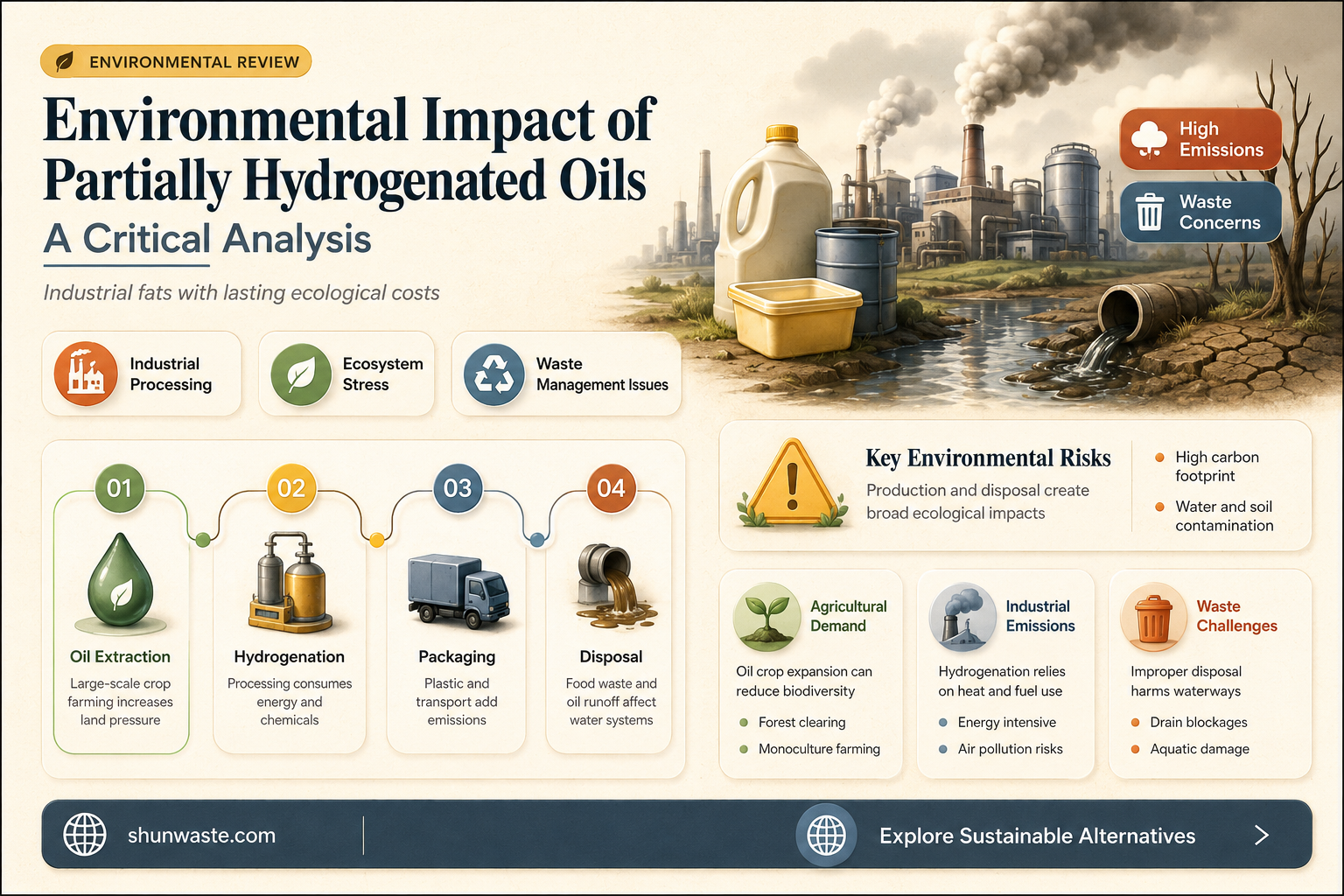 are partially hydrogenated oils bad for the environment