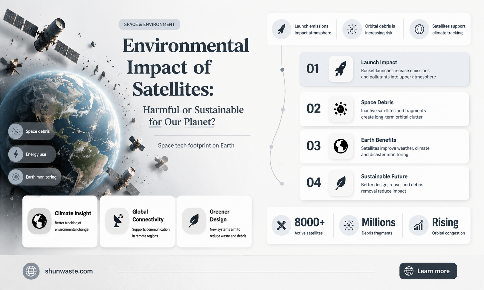 are satellites bad for the environment