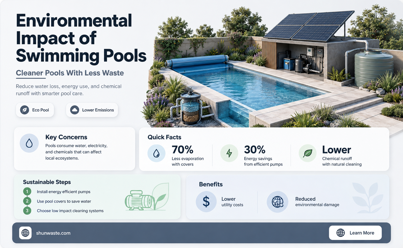are pools bad for the environment