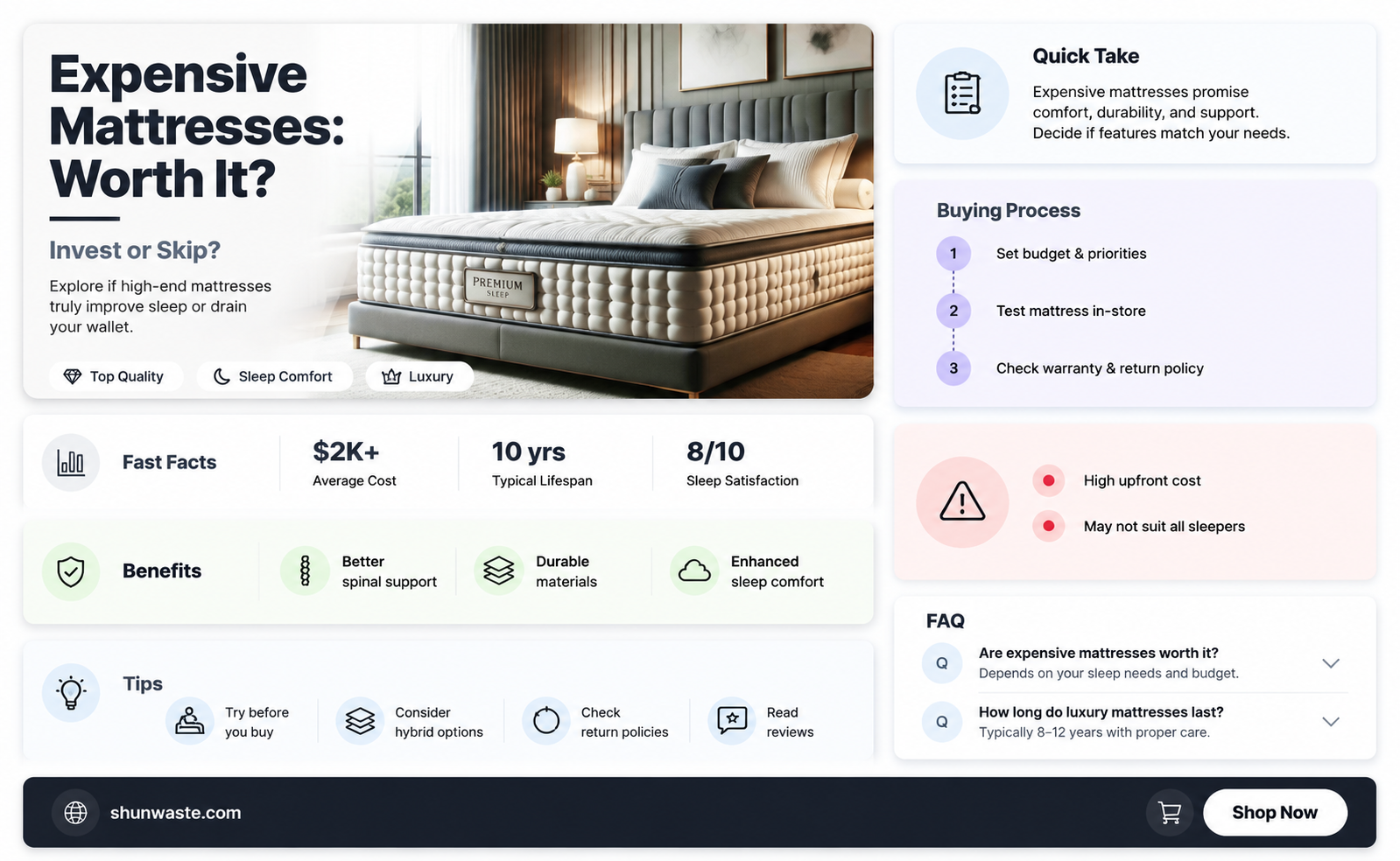 are expensive mattresses a waste of money