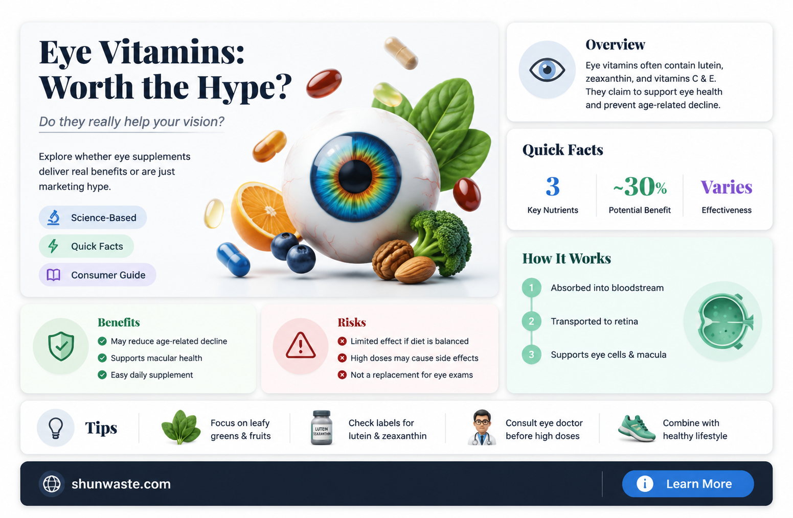 are eye vitamins a waste of money