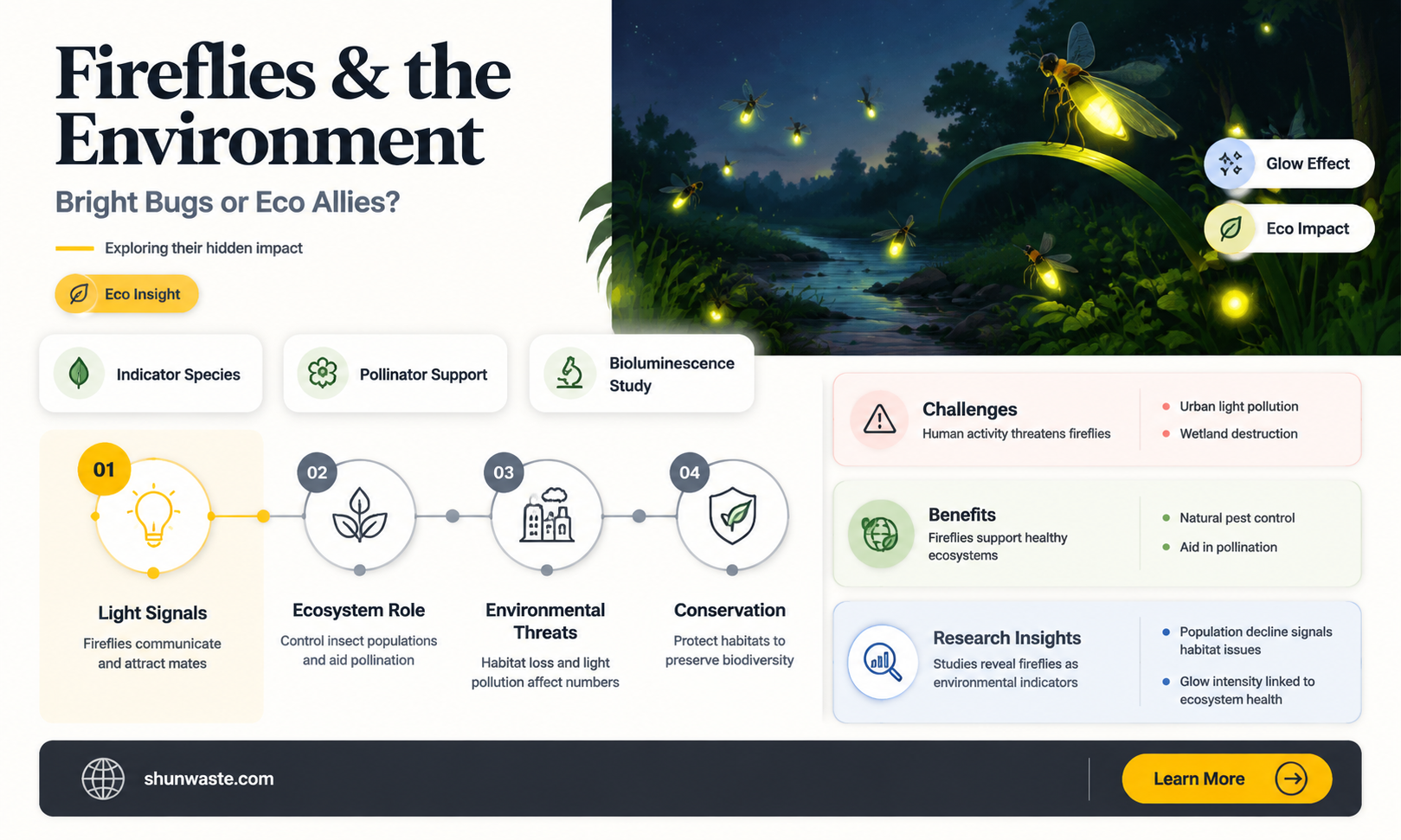are fireflies good for the environment