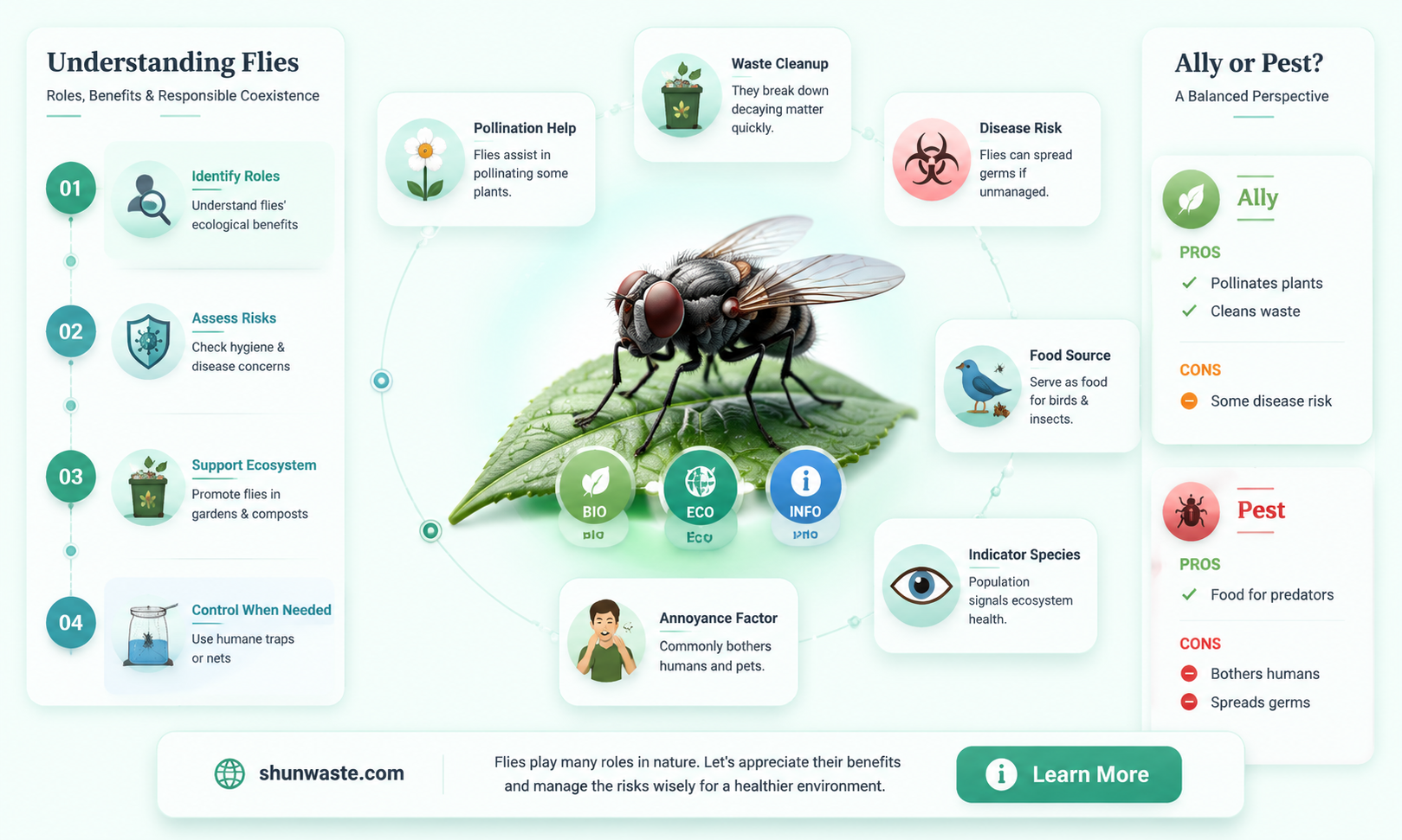 are flies good for the environment