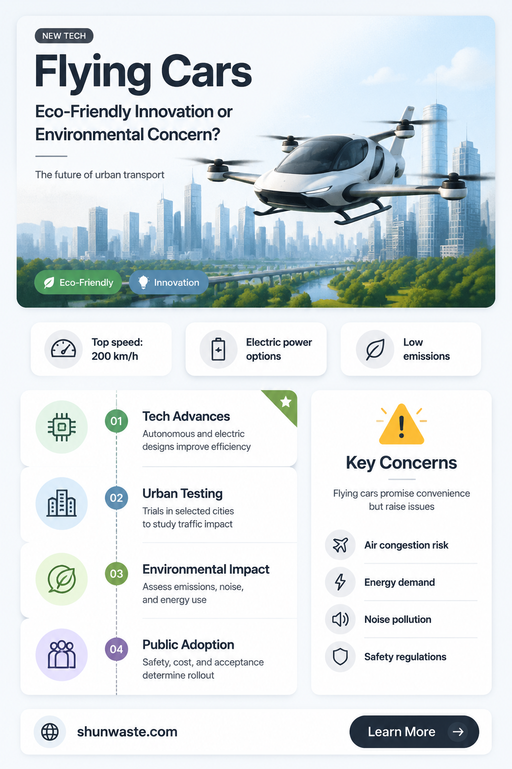 are flying cars good for the environment