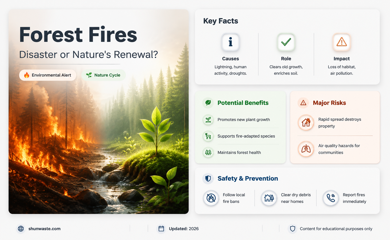 are forest fires good for the environment